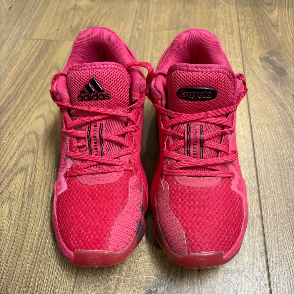 Adidas and Crayola D.O.N Jazzberry Jam Red Sneakers Collab Size 6 Men’s
